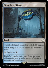 Temple of Deceit (Surge Foil) 831 R