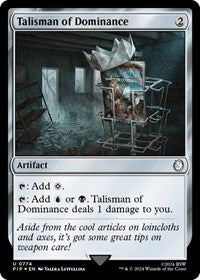 Talisman of Dominance (Surge Foil) 774 U