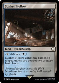 Sunken Hollow (Surge Foil) 824 R