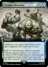 Biomass Mutation (Extended Art) (Surge Foil) 1003 R