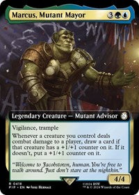 Marcus, Mutant Mayor (Extended Art) 418 R
