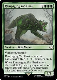 Rampaging Yao Guai 82 R