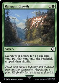 Rampant Growth (Surge Foil) 732 C