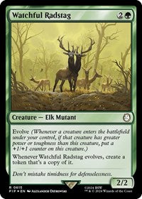 Watchful Radstag (Surge Foil) 615 R