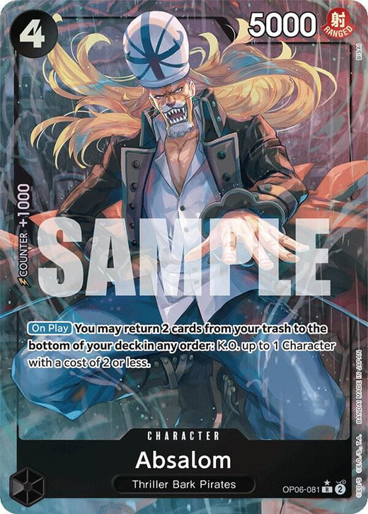 Absalom (Alternate Art) OP06-081 R Foil