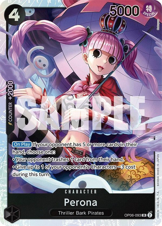 Perona (093) OP06-093 SR Foil