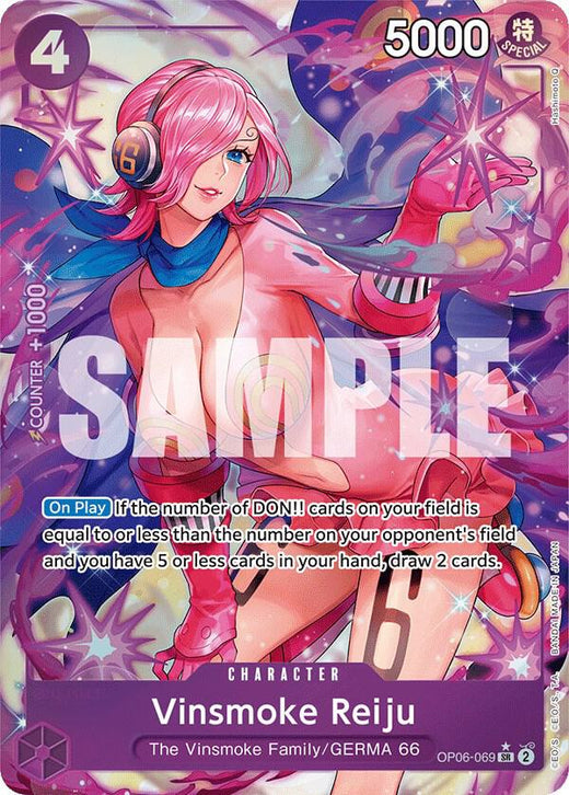 Vinsmoke Reiju (069) (Alternate Art) OP06-069 SR Foil