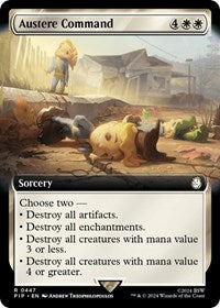 Austere Command (Extended Art) 447 R