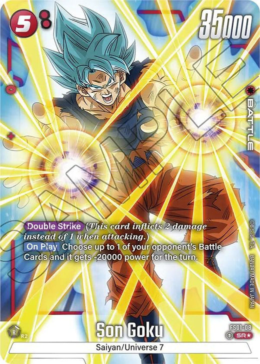 Son Goku - FS01-08 (Bonus Pack Alternate Art) Súper Rara Holofoil