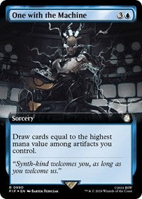 One with the Machine (Extended Art) (Surge Foil) 990 R