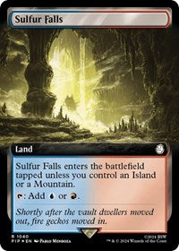 Sulfur Falls (Extended Art) (Surge Foil) 1040 R