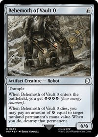 Behemoth of Vault 0 (Surge Foil) 655 U
