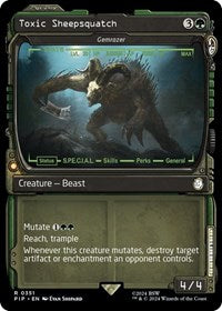 Toxic Sheepsquatch - Gemrazer (Showcase) 351 R