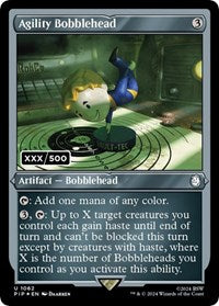 Agility Bobblehead (Serial Numbered) 1062 U Foil