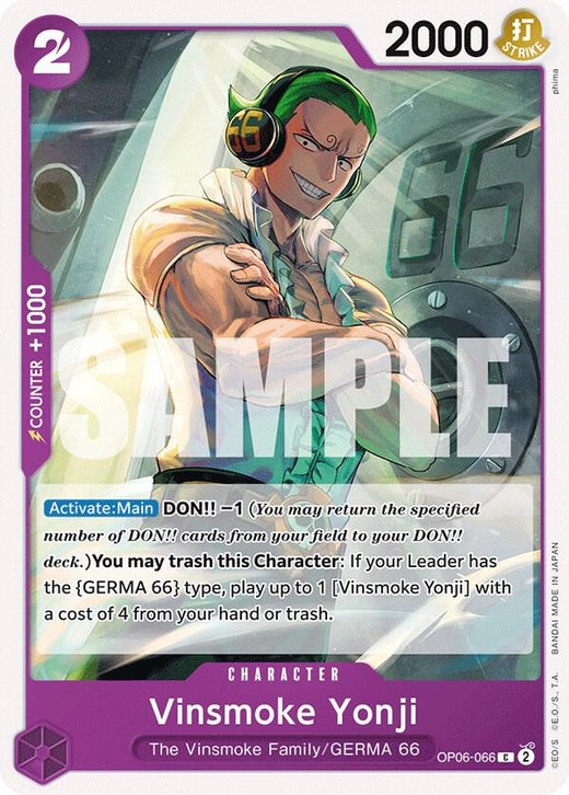 Vinsmoke Yonji (066) OP06-066 C