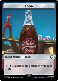 Food (0013) // Copy Double-Sided Token 13 // 1 T Foil