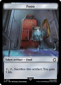 Food (0014) // Clue Double-Sided Token 14 // 11 T Foil