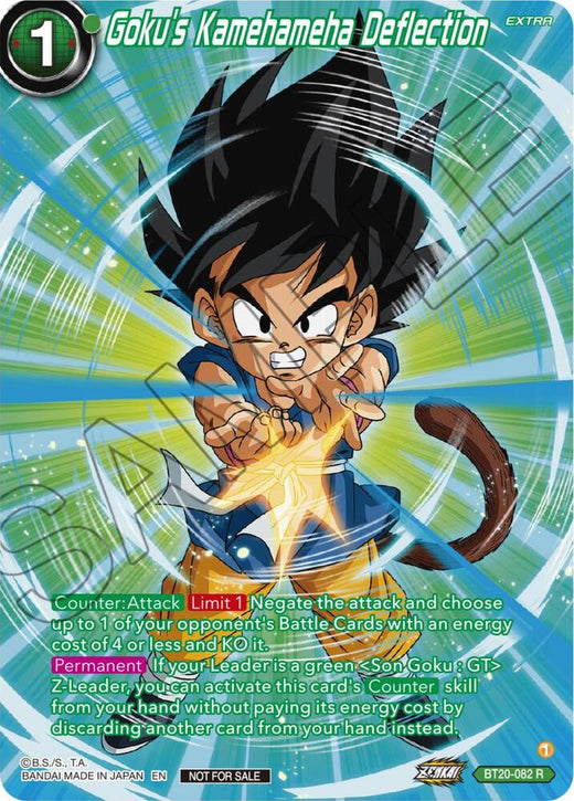 Goku's Kamehameha Deflection (Premium Alt-Art Card Set 2024 Vol.1) BT20-082 Promo Foil