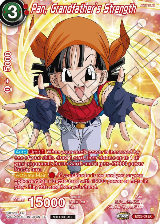 Pan, Grandfather's Strength (Premium Alt-Art Card Set 2024 Vol.1) EX23-09 Promo Foil