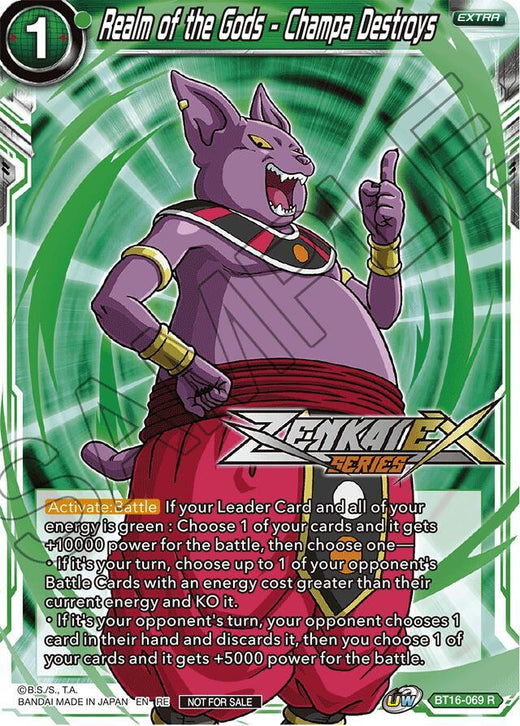 Realm of the Gods - Champa Destroys (Event Pack 14) BT16-069 Promo Foil