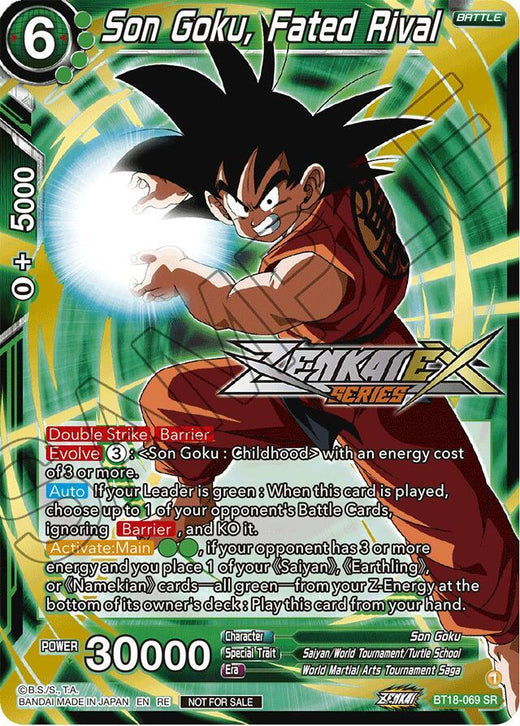 Son Goku, Fated Rival (Event Pack 14) BT18-069 Promo Foil