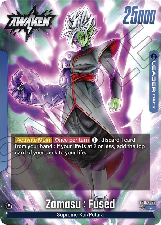 Zamasu : Fusionado FB02-036 L