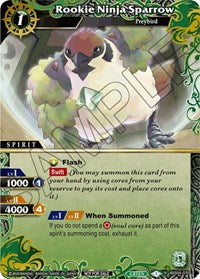 Rookie Ninja Sparrow (Grand Tour Finalist Card Set 2024 Vol. 1) | Launch & Event Promos | Rare | Unspecified | #BSS04-070