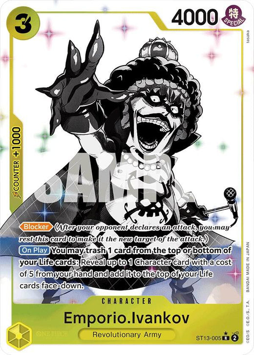 Emporio.Ivankov (Parallel) ST13-005 R Foil