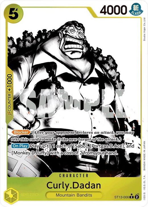Curly.Dadan (Parallel) ST13-006 C Foil