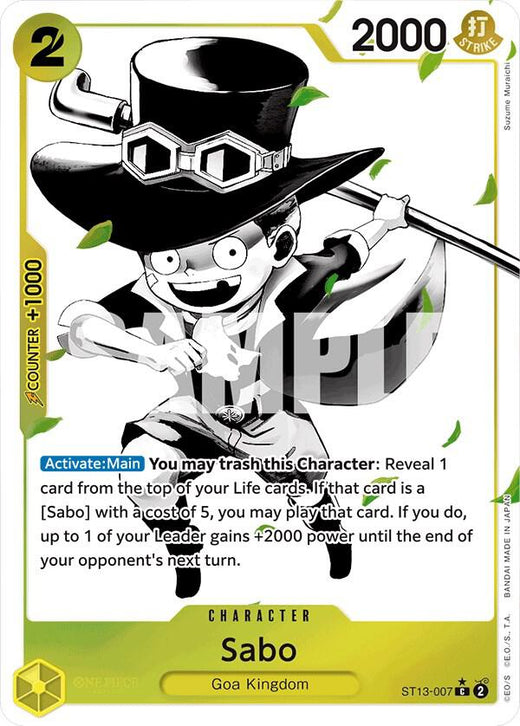 Sabo (007) (Parallel) ST13-007 C Foil