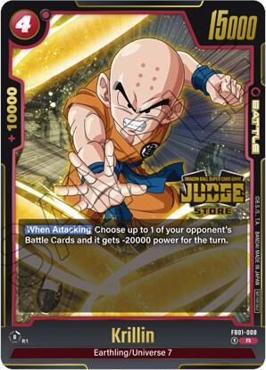 Krillin - FB01-008 (Paquete de Juez (Juez de Tienda) 01) FB01-008 Lámina Promocional