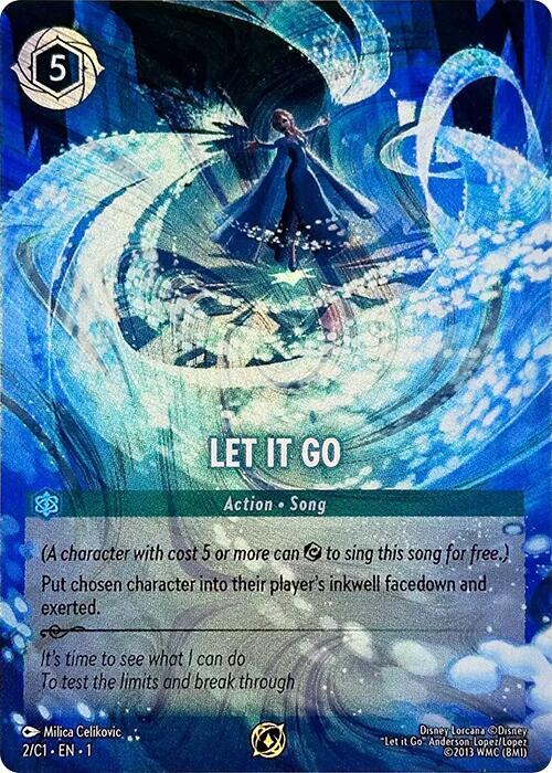 Let It Go (Disney Lorcana Challenge Top 128) Promo Holofoil