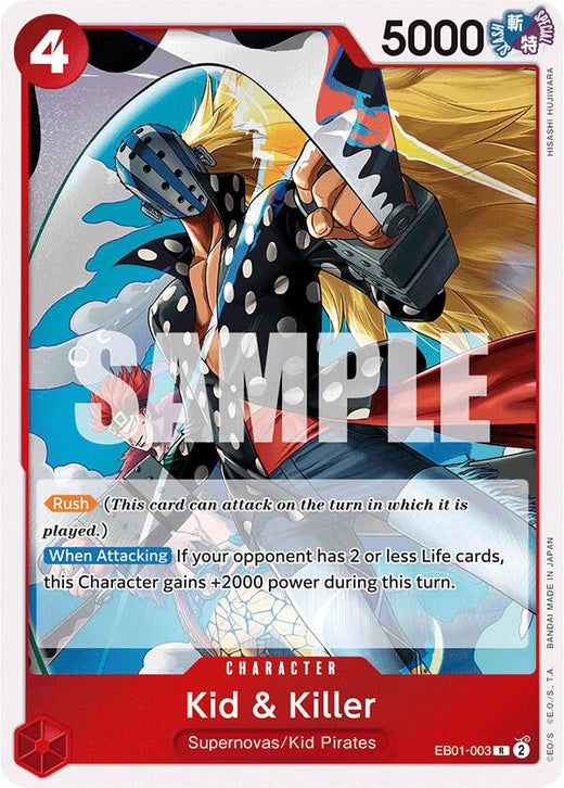 Kid & Killer EB01-003 R Foil