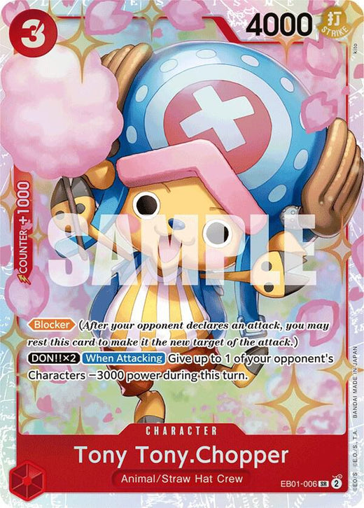 Tony Tony.Chopper EB01-006 SR Foil