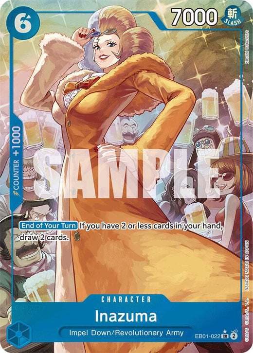 Inazuma (Alternate Art) EB01-022 SR Foil