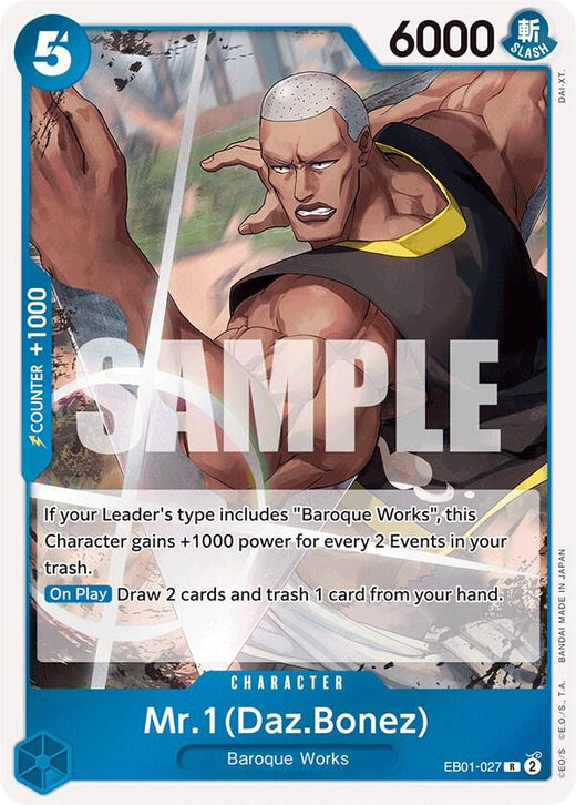 Mr. 1 (Daz.Bonez) EB01-027 R Foil