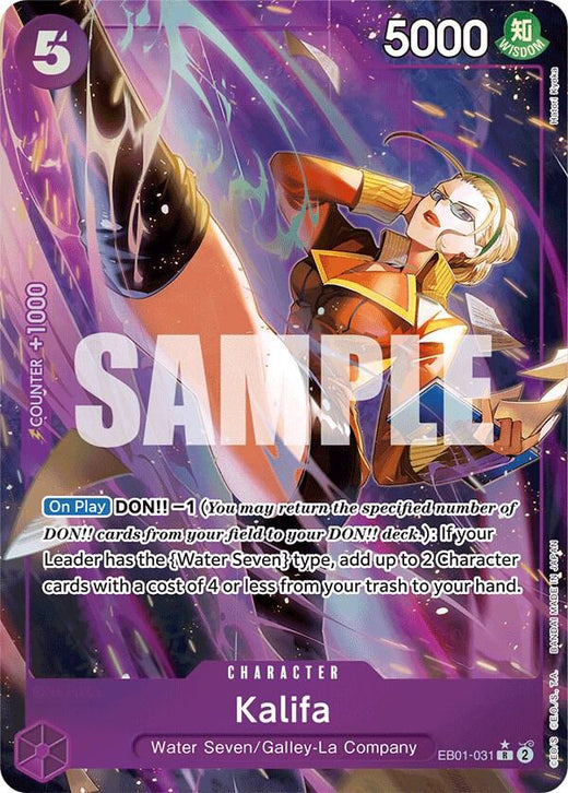 Kalifa (Alternate Art) EB01-031 R Foil