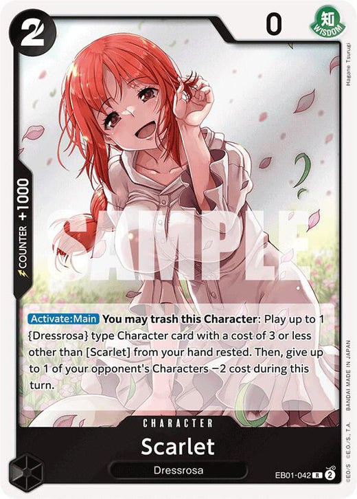 Scarlet EB01-042 R Foil