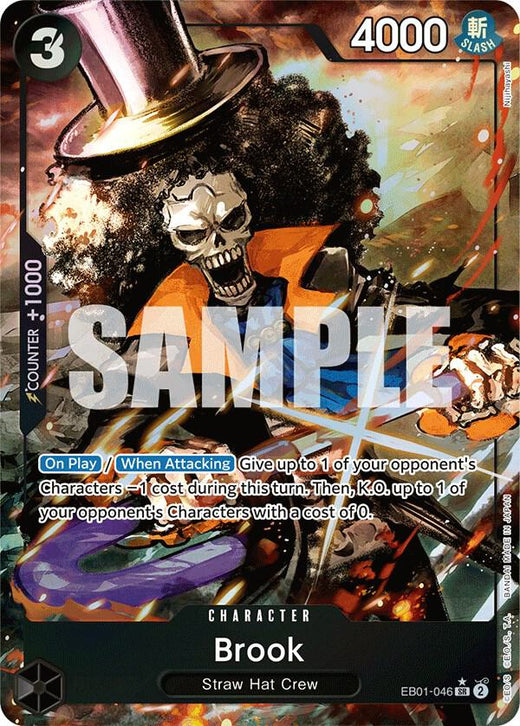 Brook (046) (Alternate Art) EB01-046 SR Foil