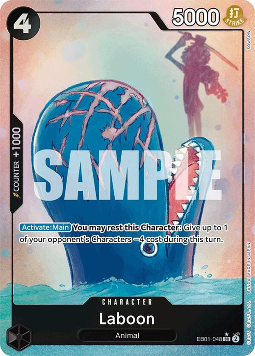 Laboon (048) (Alternate Art) EB01-048 SR Foil