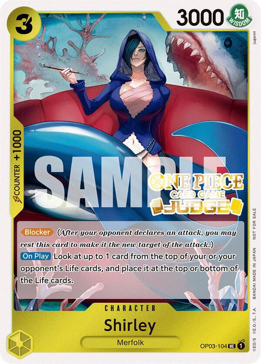 Shirley (Judge Pack Vol. 3) OP03-104 UC Foil