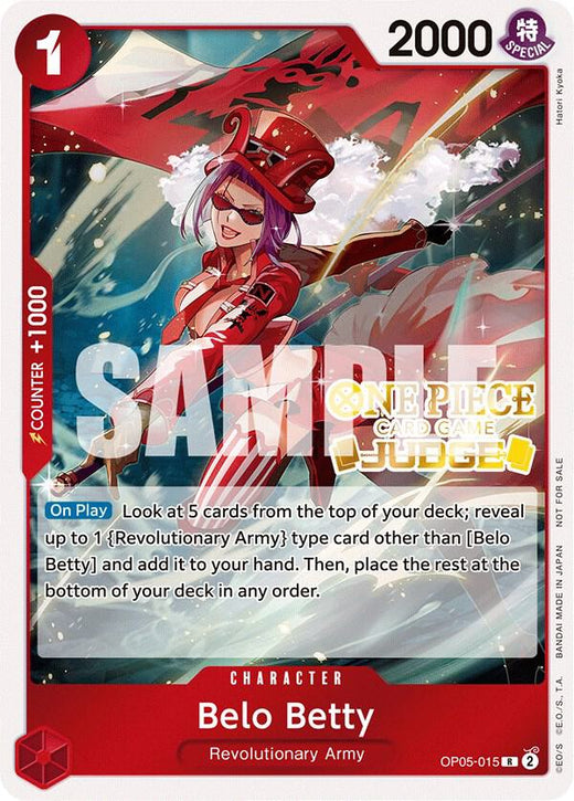 Belo Betty (Judge Pack Vol. 3) OP05-015 R Foil