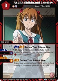 Asuka Shikinami Langley | Starter Deck 07: Destined Assault | Common | Normal | #ST07-011