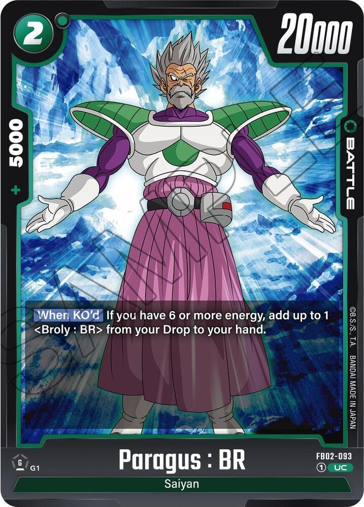 DBS Fusion World: Blazing Aura Singles 2/2