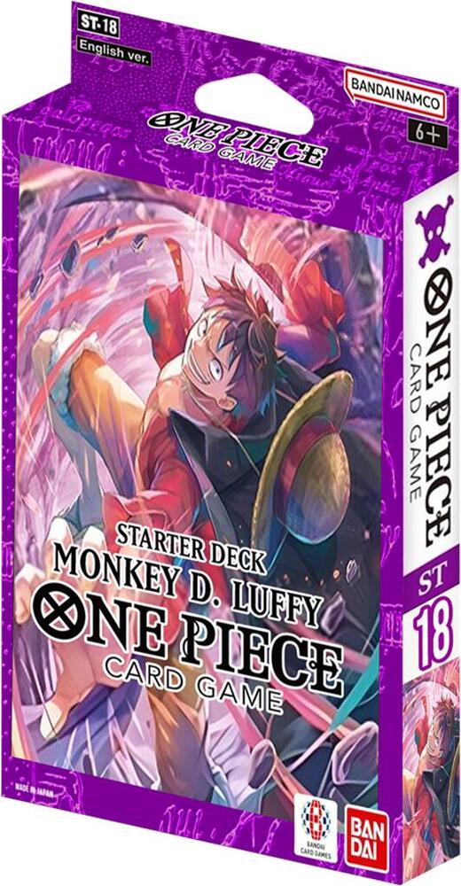 One Piece Card Game: Starter Deck 18: PURPLE Monkey.D.Luffy