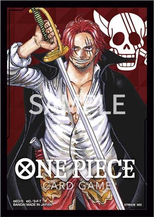 One Piece Card Game Official Limited Sleeves - Shanks (10-Pack)