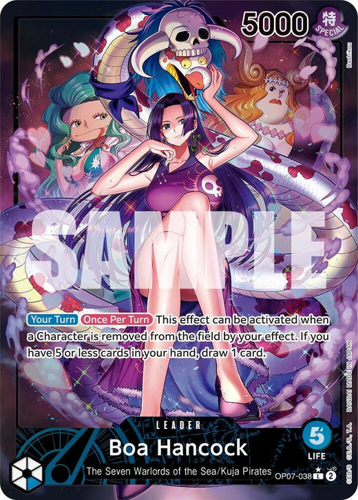 Boa Hancock (038) (Parallel) OP07-038 L Foil