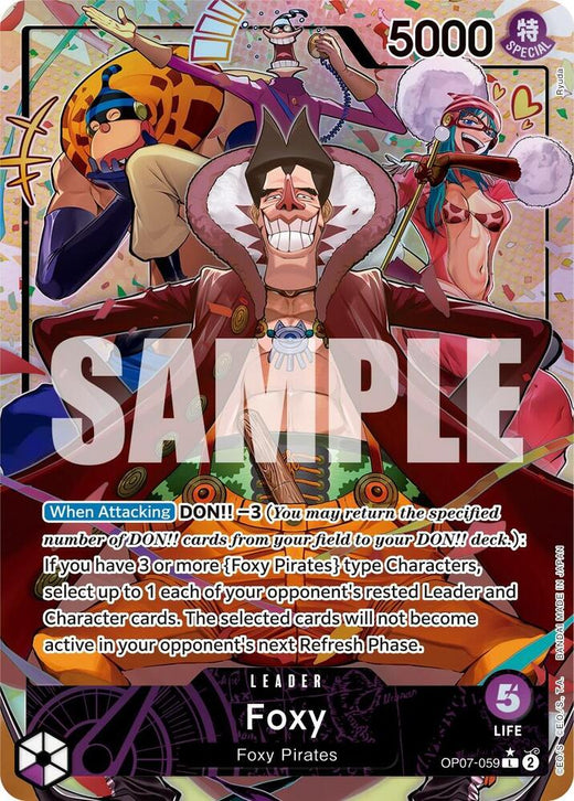 Foxy (059) (Parallel) OP07-059 L Foil