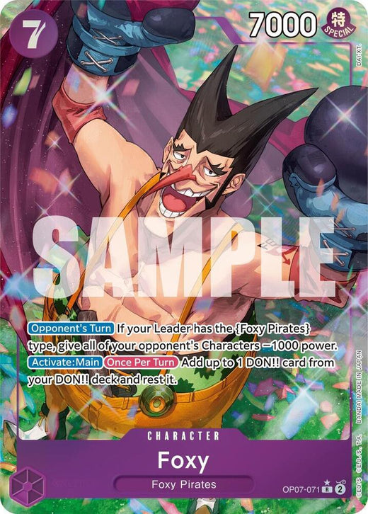 Foxy (071) (Parallel) OP07-071 R Foil