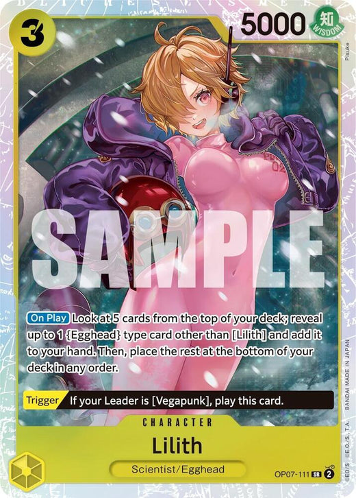Lilith OP07-111 SR Foil